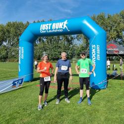 Im Ziel Rübenlauf Hiddestorf