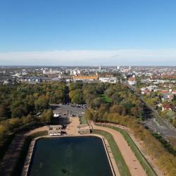 Der See von oben