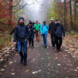 Wandern im Herbst