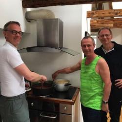 Das Team kocht