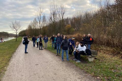 Wanderung am Kanal