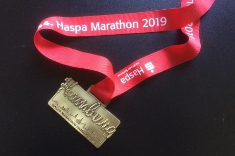 Medaille Hamburg Marathon